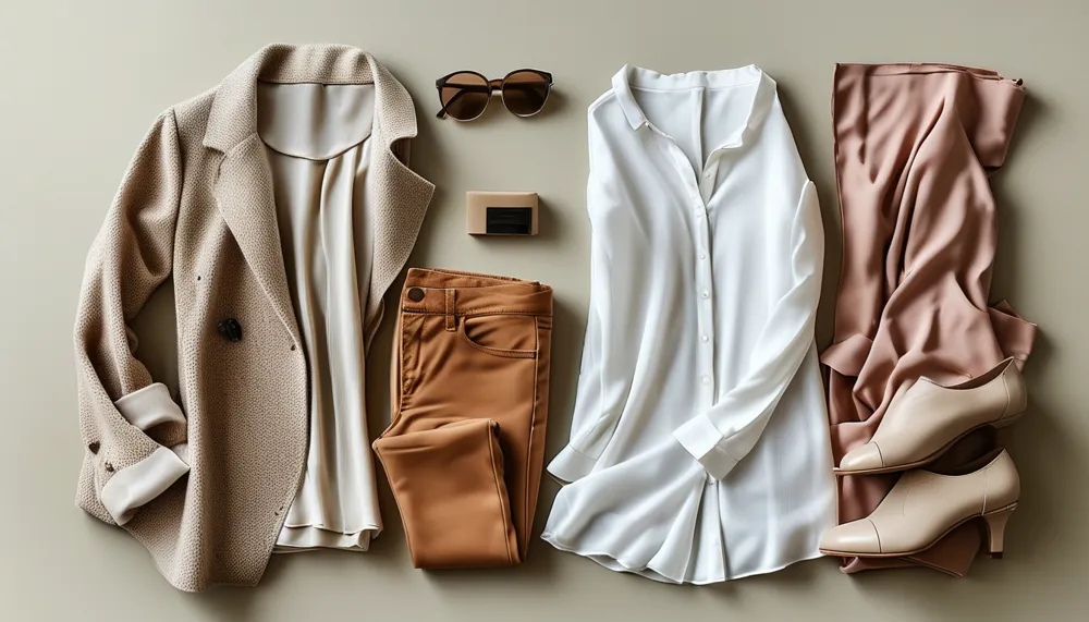 Styling flat lay